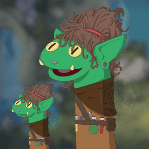 Broto's sock puppet Vtuber model