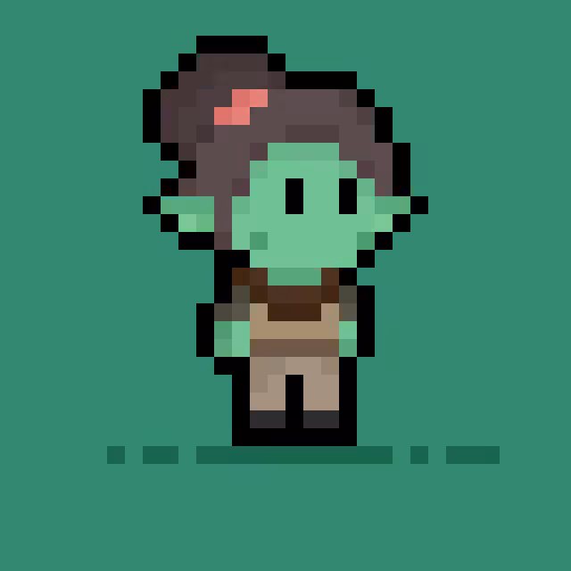 16bits pixel art of Broto