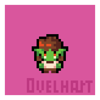 animated 32 bits pixel art of Broto jumping