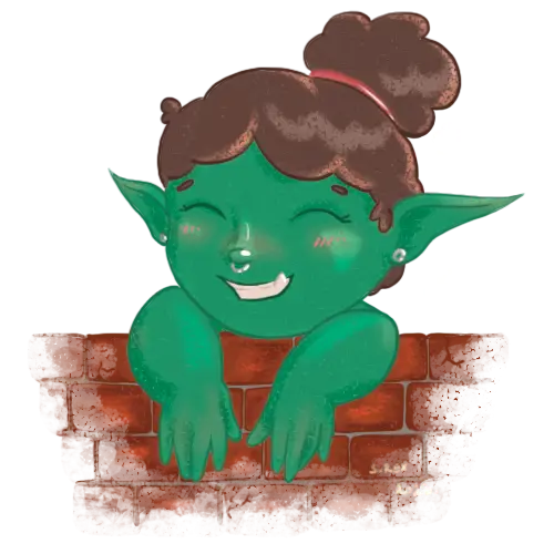 digital illustration of Broto as if it was a graffitti