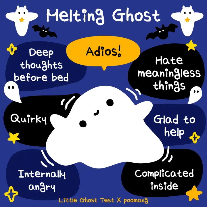 Melting Ghost. Deep thoughts before bed. Hate meaningless things. Quirky. Glad to help. Internally angry. Complicated inside.